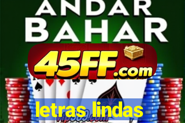 letras lindas